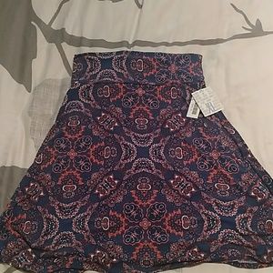NWT Lularoe azure skirt size xl